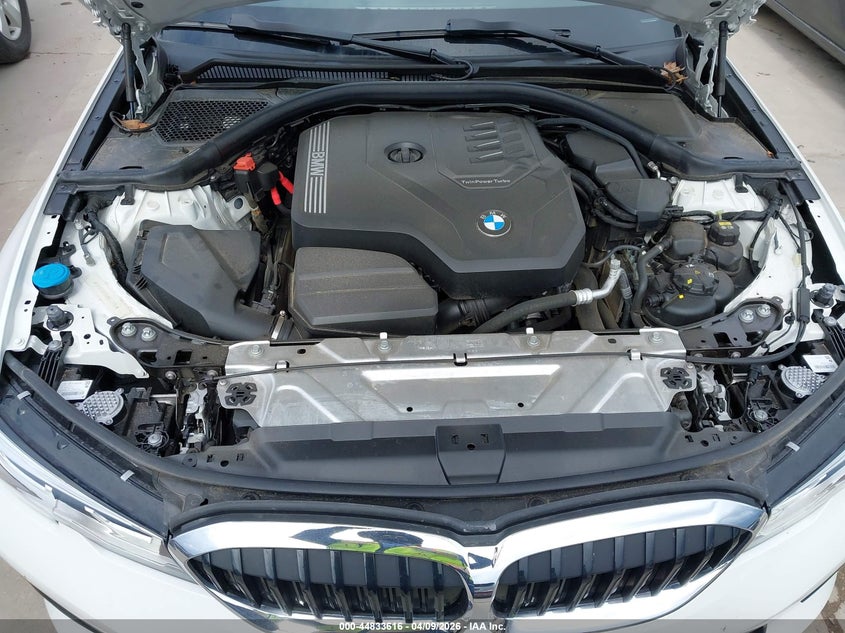 2022 BMW 330I VIN: 3MW5R1J04N8C33115 Lot: 44833616