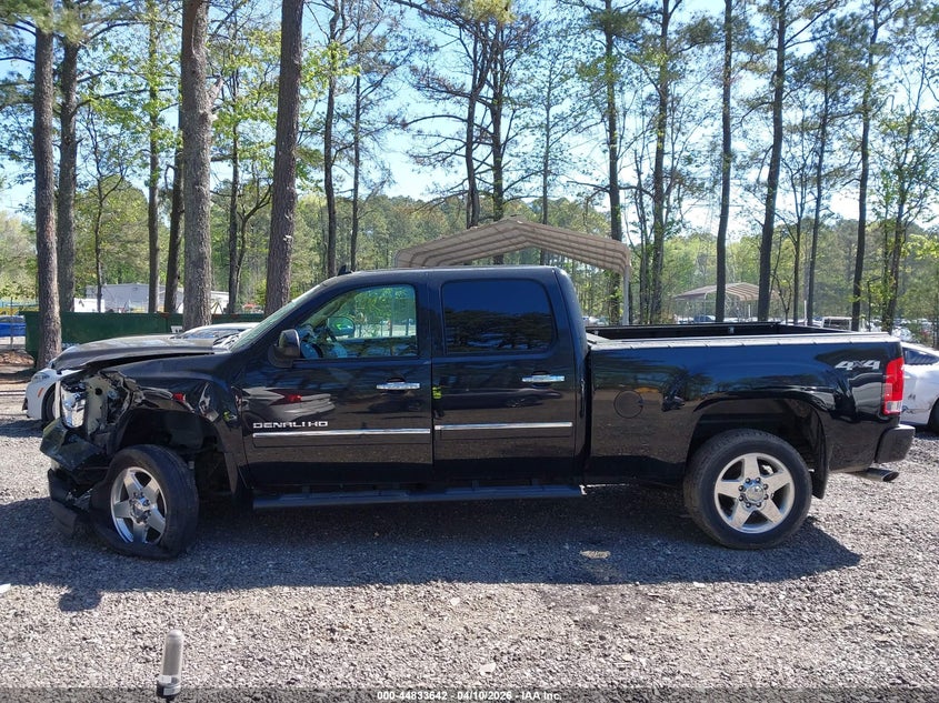 2013 Gmc SIERRA 6.0 2500Hd Denali black Lot 111044833642 Vin 1GT125EG1DF226150