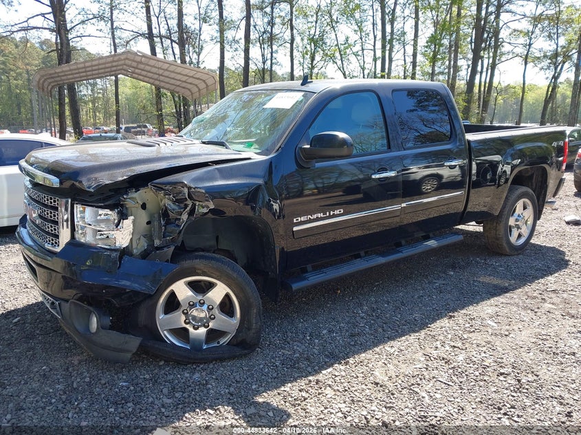 2013 Gmc SIERRA 6.0 2500Hd Denali black Lot 111044833642 Vin 1GT125EG1DF226150