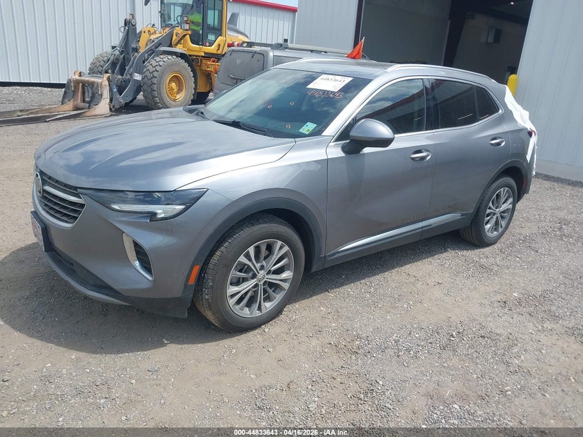 Vin: lrbazlr43nd142875, lot: 45330941, buick envision fwd preferred 20222