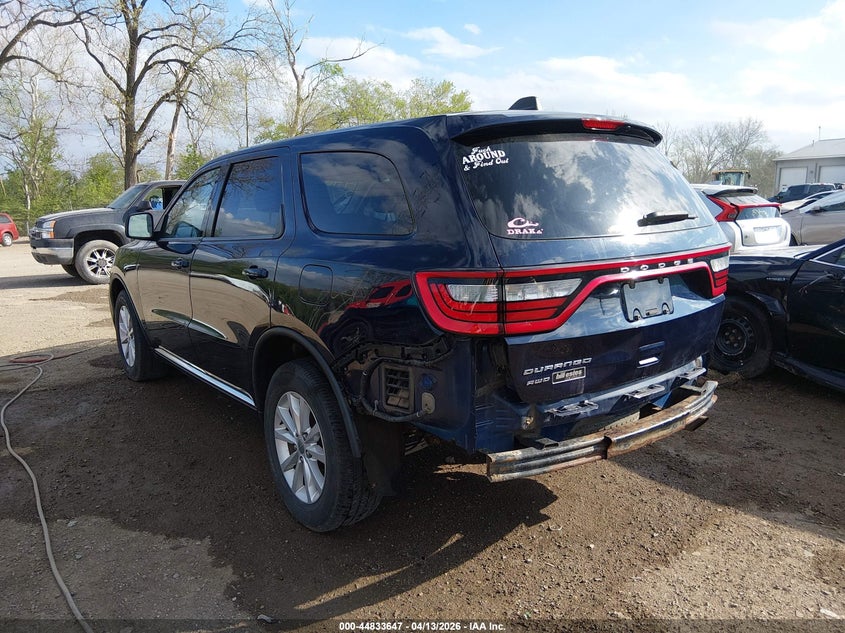 Vin: 1c4rdjag8ec514259, lot: 45330945, dodge durango sxt 20143