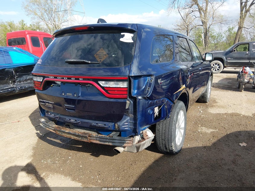 2014 Dodge Durango 3.6 Sxt blue Lot 111044833647 Vin 1C4RDJAG8EC514259