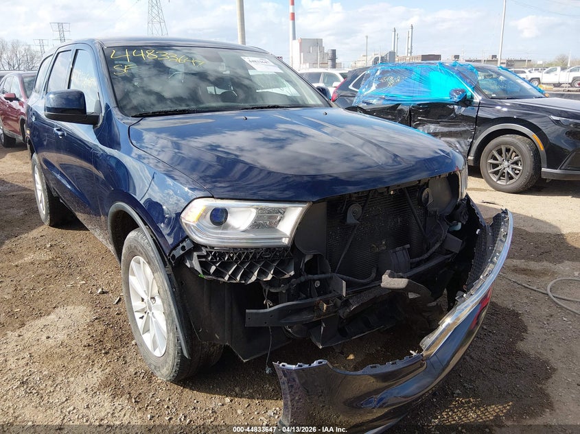 2014 Dodge Durango 3.6 Sxt blue Lot 111044833647 Vin 1C4RDJAG8EC514259