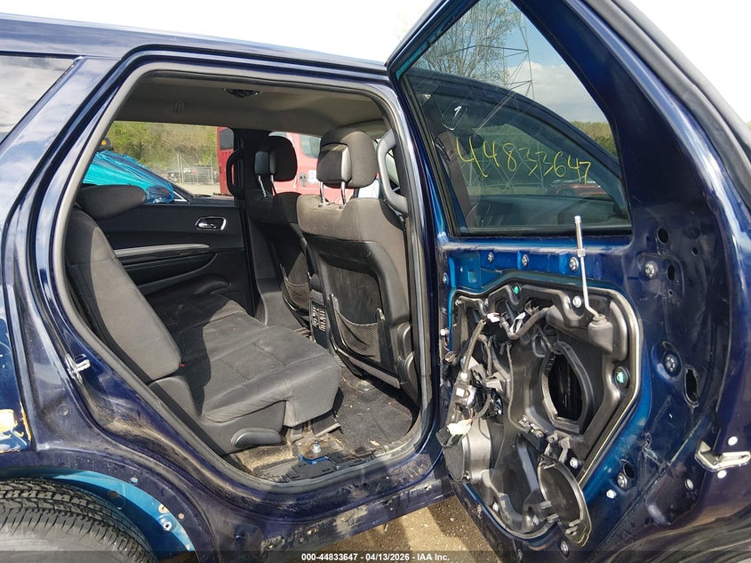 2014 Dodge Durango 3.6 Sxt blue Lot 111044833647 Vin 1C4RDJAG8EC514259