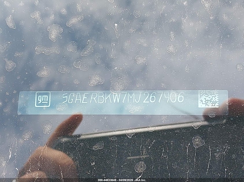 2021 Buick Enclave Fwd Essence VIN: 5GAERBKW7MJ267906 Lot: 44833648