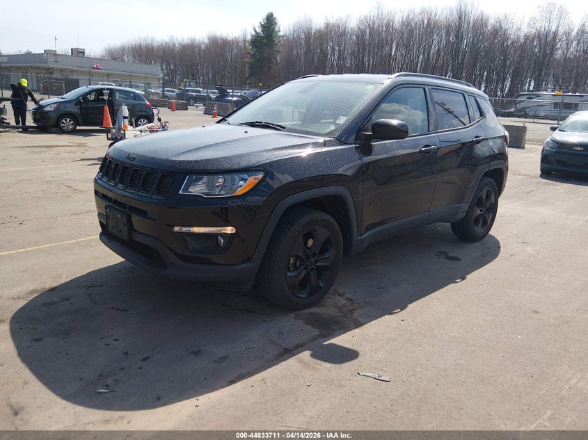 2018 Jeep Compass 2.4 Altitude 4X4 black Lot 111044833711 Vin 3C4NJDBB6JT325670