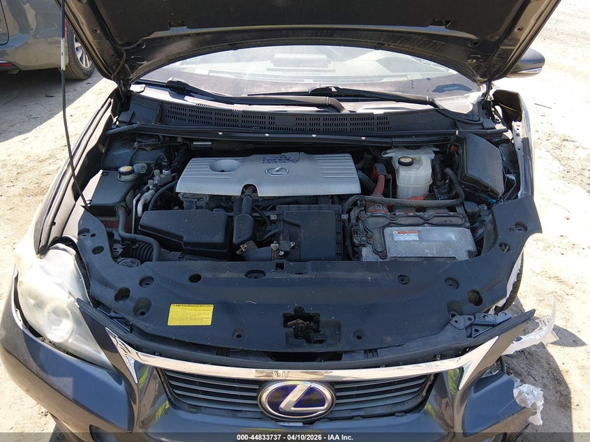 2011 Lexus Ct 200H Premium VIN: JTHKD5BH4B2043632 Lot: 44833737