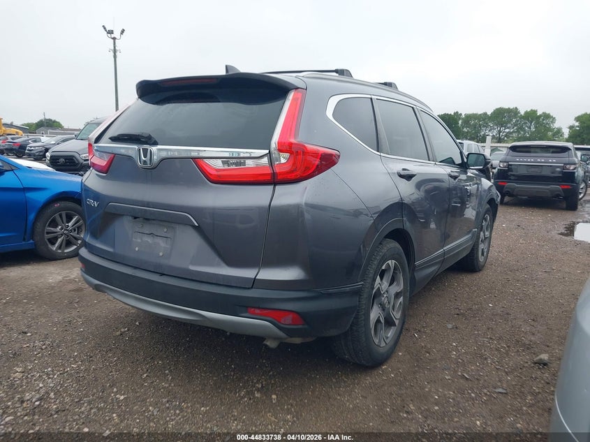 2017 Honda Cr-v 1.5 Cr-V Ex-L/Ex-L Navi grey Lot 111044833738 Vin 7FARW1H84HE038953