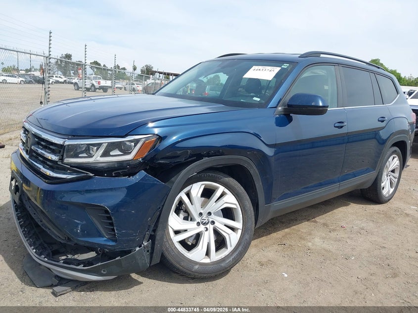 2021 Volkswagen Atlas 3.6L V6 Se W/Technology