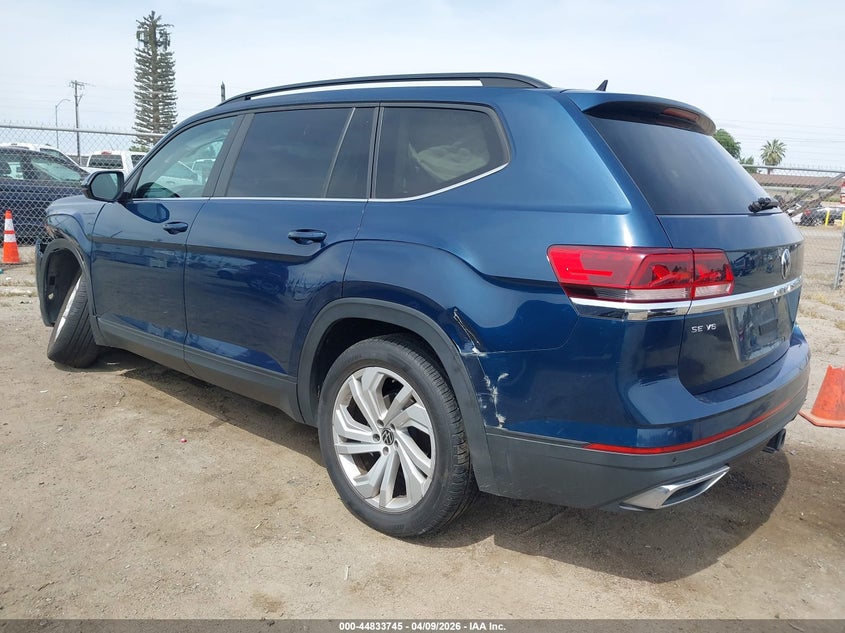 2021 Volkswagen Atlas 3.6L V6 Se W/Technology