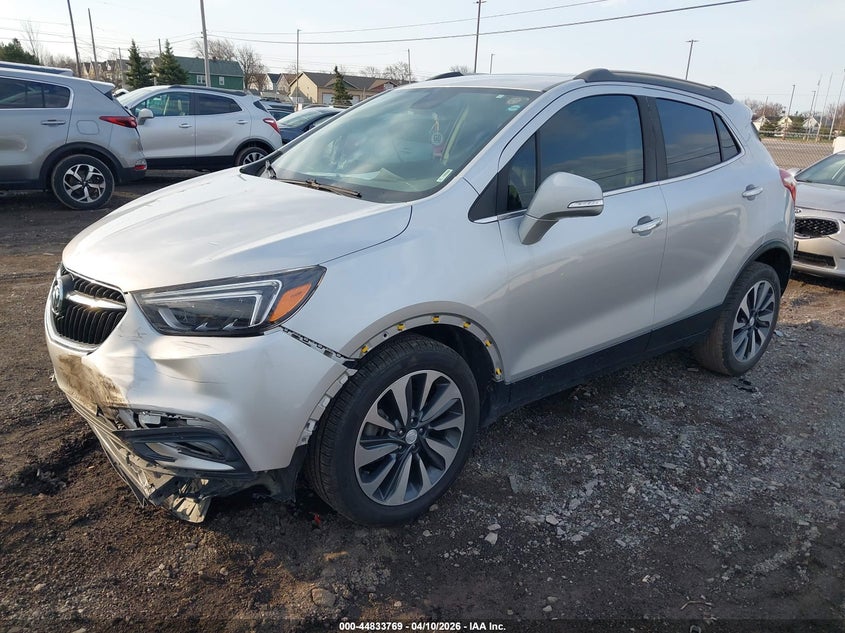 2019 Buick Encore 1.4 Fwd Essence silver Lot 111044833769 Vin KL4CJCSM5KB923586