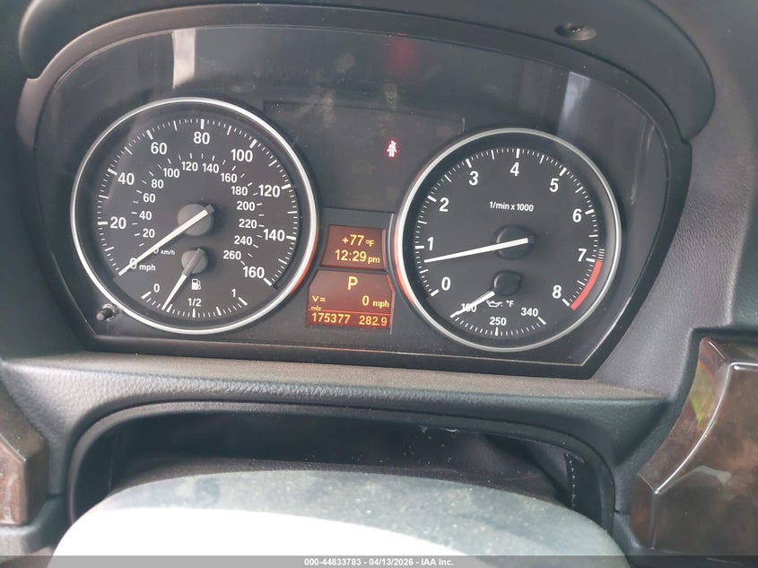 2010 BMW 335I xDrive VIN: WBAPL3C58AA408494 Lot: 44833783