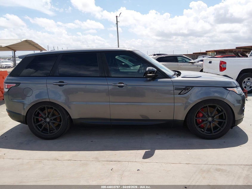 2015 Land Rover Range Rover Sport 5.0L V8 Supercharged VIN: SALWR2TF5FA516216 Lot: 44833787