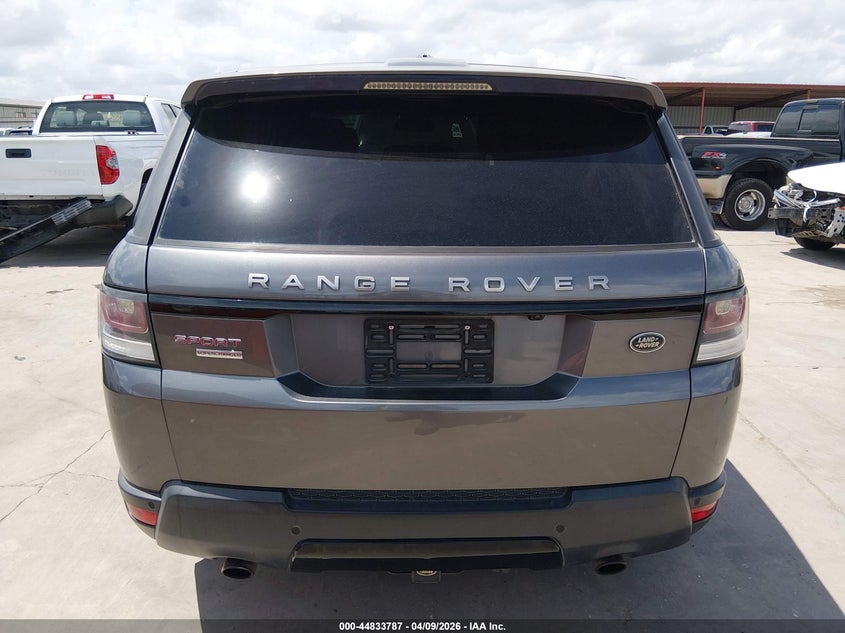 2015 Land Rover Range Rover Sport 5.0L V8 Supercharged VIN: SALWR2TF5FA516216 Lot: 44833787