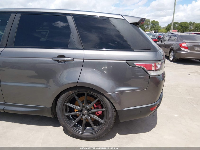 2015 Land Rover Range Rover Sport 5.0L V8 Supercharged VIN: SALWR2TF5FA516216 Lot: 44833787