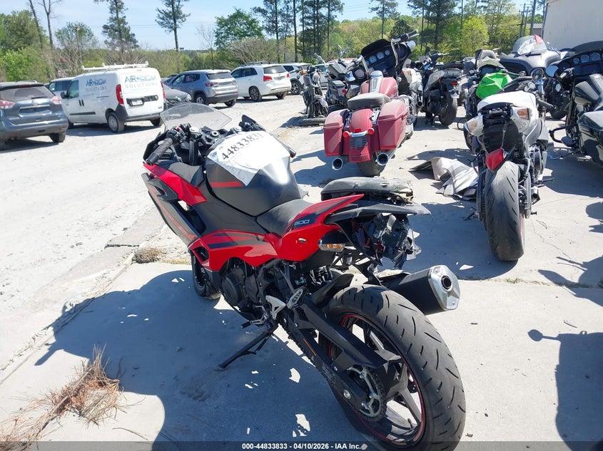 2025 KAWASAKI EX500 451 CC(VIN: ML5EXGG1XSDA66587