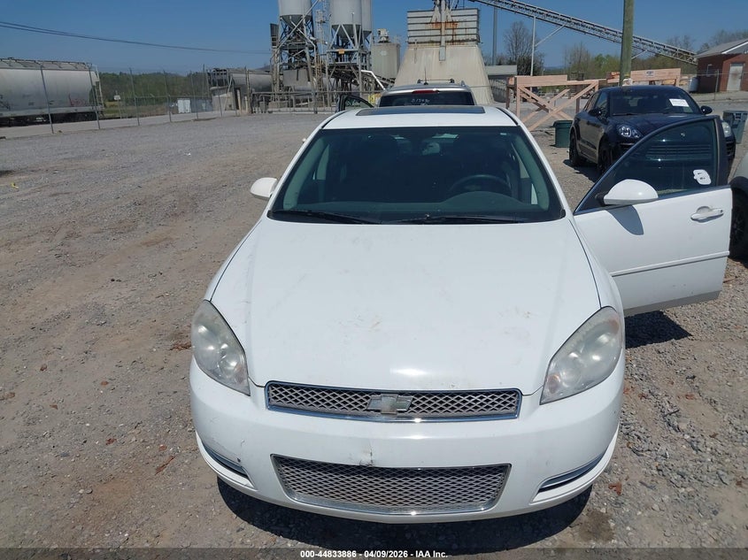 2012 Chevrolet Impala 3.6 Lt white Lot 111044833886 Vin 2G1WG5E3XC1293381