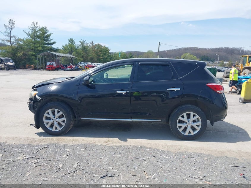 2013 Nissan Murano S VIN: JN8AZ1MW0DW316827 Lot: 44833902