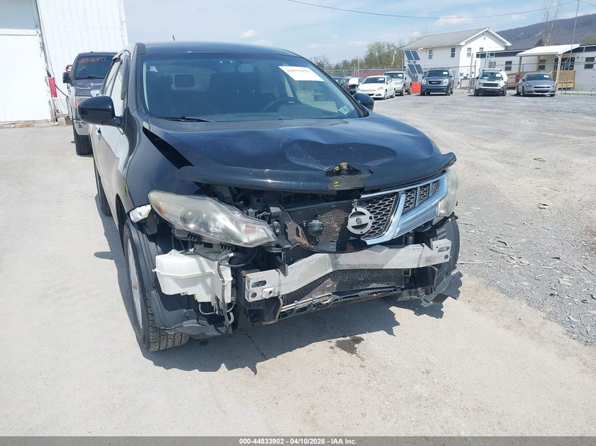 2013 Nissan Murano S VIN: JN8AZ1MW0DW316827 Lot: 44833902