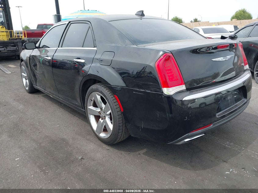 2016 Chrysler 300c 3.6 black Lot 111044833908 Vin 2C3CCAEG9GH219906
