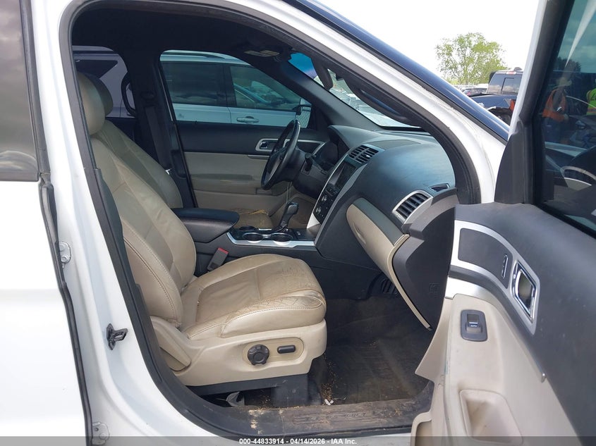 2015 Ford Explorer 3.5 Xlt white Lot 111044833914 Vin 1FM5K7D80FGA33603