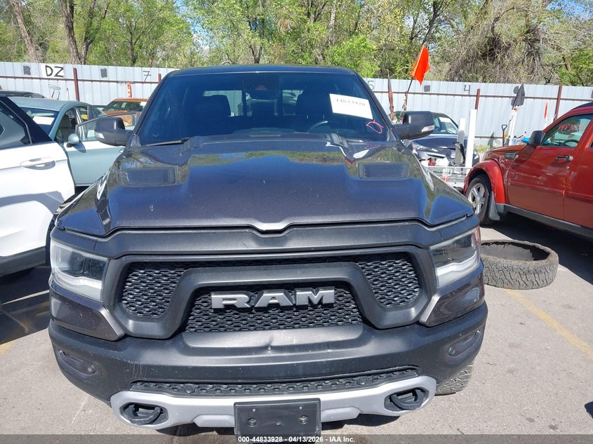 2021 Ram 1500 5.7 Ram Rebel 4X4 5'7 Box grey Lot 111044833928 Vin 1C6SRFLT5MN766877