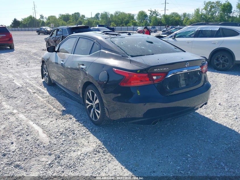 Vin: 1n4aa6ap7gc394952, lot: 45331228, nissan maxima 3.5 platinum 20163