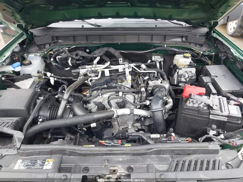 2025 Ford Bronco 2.3 Big Bend green Lot 111044833952 Vin 1FMDE7BH2SLA80543
