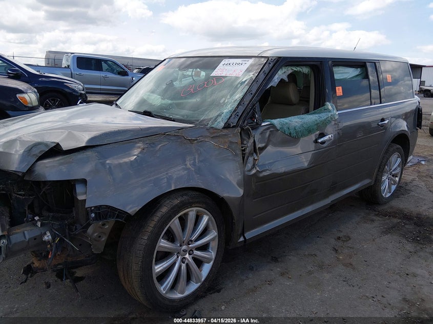 2014 Ford Flex 3.5 Limited grey Lot 111044833957 Vin 2FMGK5D89EBD02524
