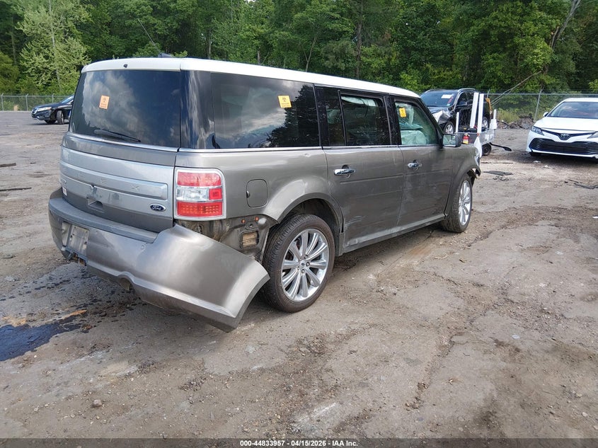 Vin: 2fmgk5d89ebd02524, lot: 45331255, ford flex limited 20144
