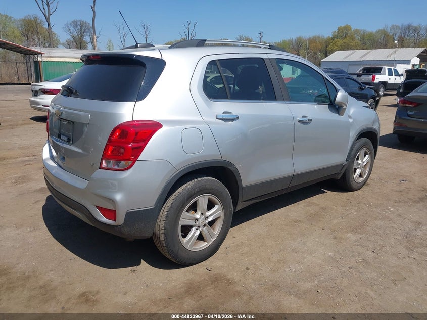 2017 Chevrolet Trax 1.4 Lt silver Lot 111044833967 Vin KL7CJPSB0HB237988
