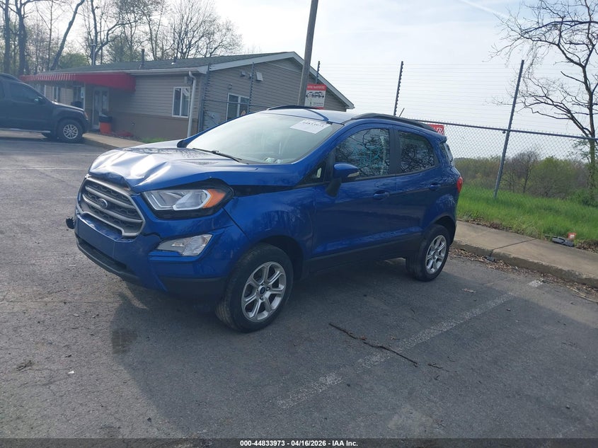 2021 FORD ECOSPORT SPORT UTILITY VEHICLE 2.0L I-4 DI, DOHC, VVT, 166HP
