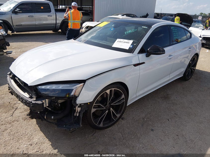 2023 Audi S5 3.0 Sportback Premium Plus Tfsi Quattro Tiptronic white Lot 111044834008 Vin WAUC4CF5XPA006038