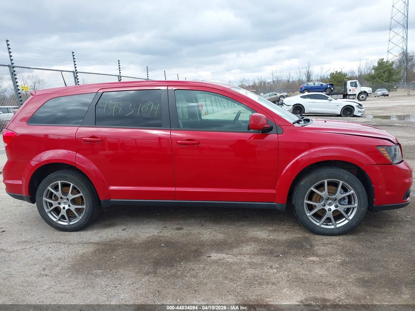 2019 Dodge Journey 3.6 Gt Awd red Lot 111044834094 Vin 3C4PDDEG6KT784609