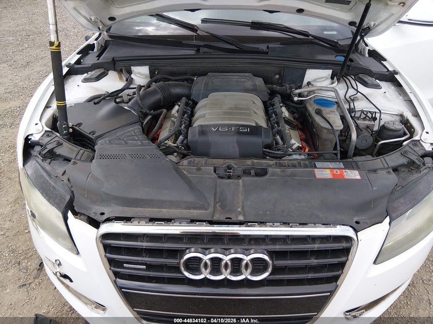 2008 Audi A5 3.2L VIN: WAUDK78T68A035082 Lot: 44834102