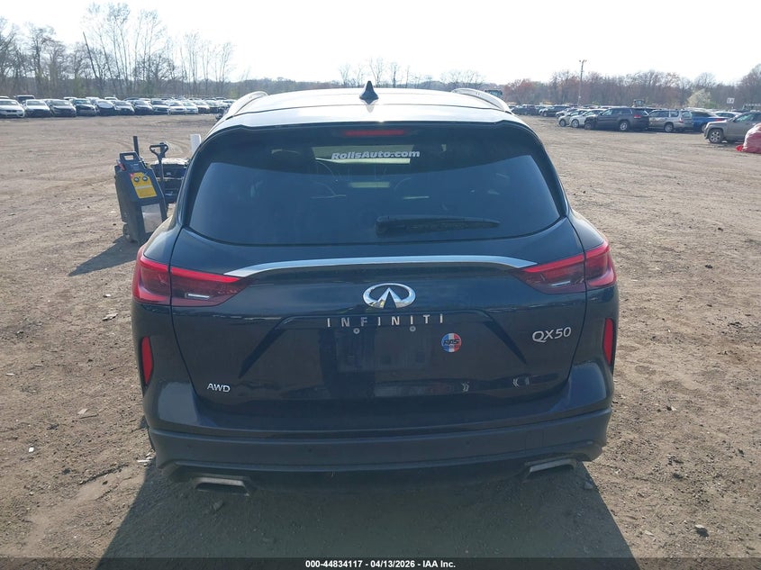 2021 Infiniti Qx50 Luxe Awd VIN: 3PCAJ5BB1MF113718 Lot: 44834117