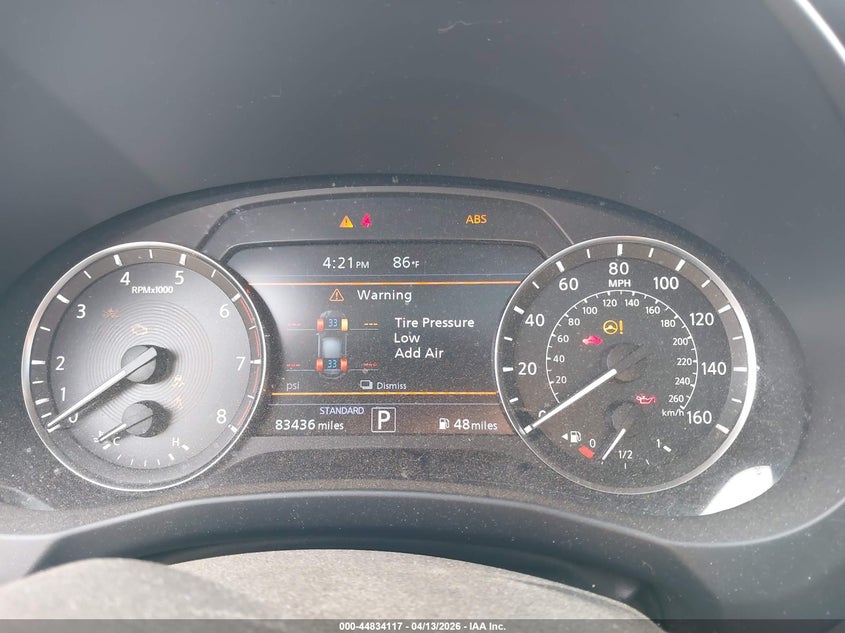 2021 Infiniti Qx50 Luxe Awd VIN: 3PCAJ5BB1MF113718 Lot: 44834117