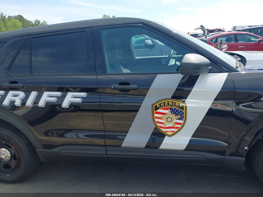 2021 Ford 3.3 Police Interceptor Utility black Lot 111044834168 Vin 1FM5K8AB3MGC31854