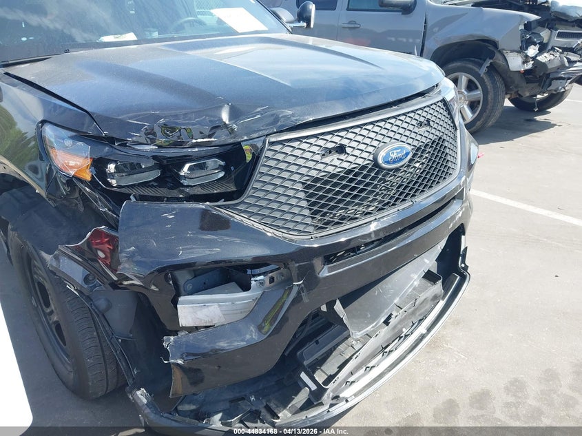 2021 Ford 3.3 Police Interceptor Utility black Lot 111044834168 Vin 1FM5K8AB3MGC31854