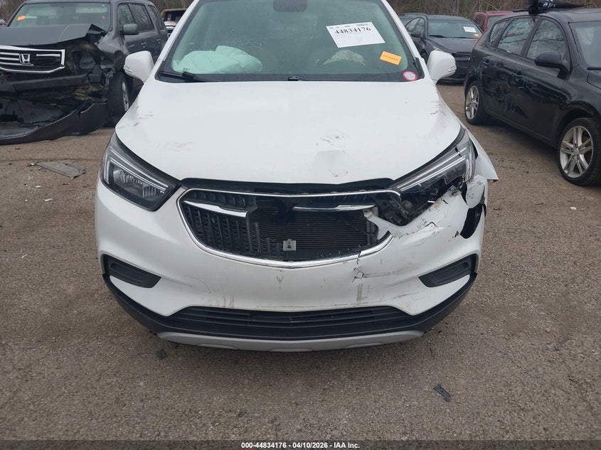 2018 Buick Encore 1.4 Preferred white Lot 111044834176 Vin KL4CJASB3JB697260