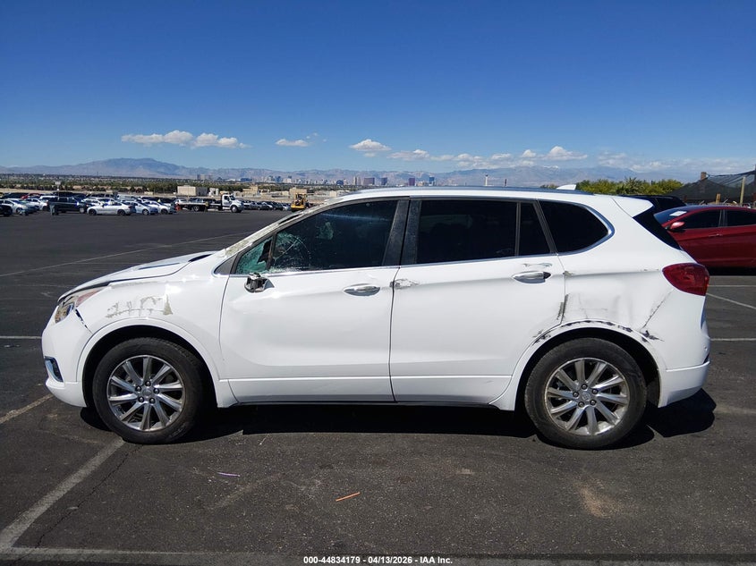 2020 Buick Envision 2.5 Fwd Essence white Lot 111044834179 Vin LRBFXCSA8LD019324