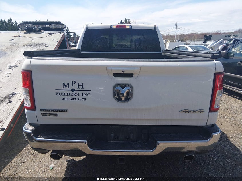 2022 Ram 1500 Big Horn 4X4 6'4 Box VIN: 1C6SRFMT8NN433041 Lot: 44834185