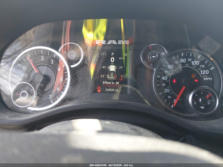 2022 Ram 1500 Big Horn 4X4 6'4 Box VIN: 1C6SRFMT8NN433041 Lot: 44834185