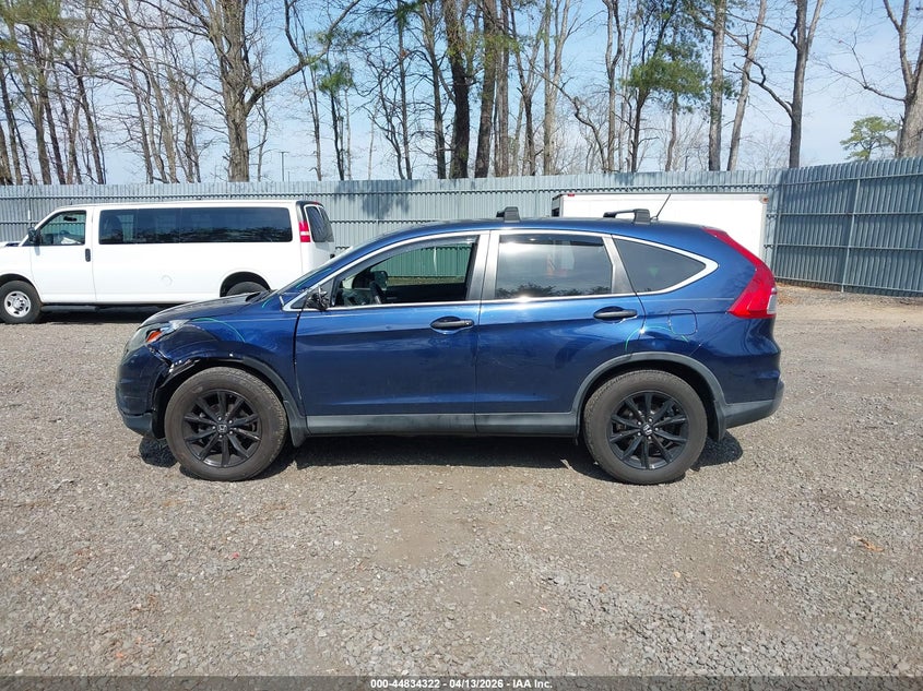 2016 Honda Cr-v 2.4 Cr-V Se blue Lot 111044834322 Vin 5J6RM4H49GL077768