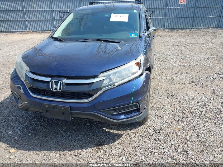 2016 Honda Cr-v 2.4 Cr-V Se blue Lot 111044834322 Vin 5J6RM4H49GL077768