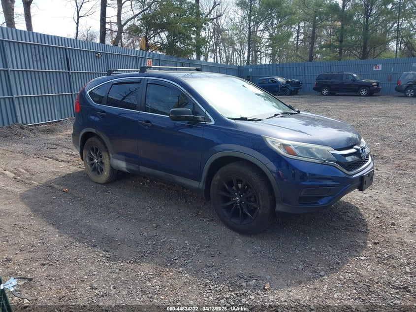 2016 Honda Cr-v 2.4 Cr-V Se blue Lot 111044834322 Vin 5J6RM4H49GL077768