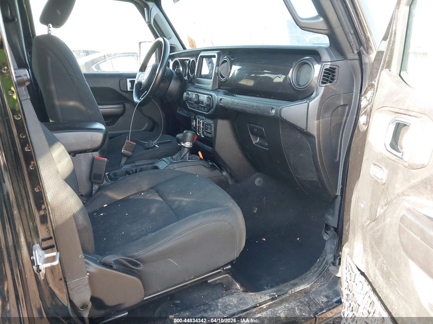 2021 JEEP WRANGLER UNLIMITED 2.0L I-4 DI, DOHC, T(VIN: 1C4HJXDNXMW666249
