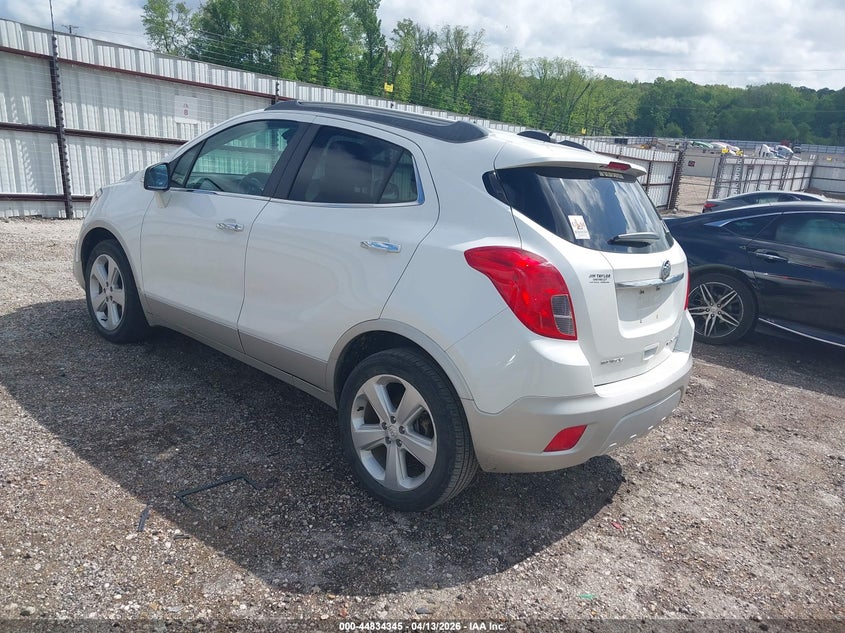 2016 Buick Encore 1.4 white Lot 111044834345 Vin KL4CJASB8GB722095