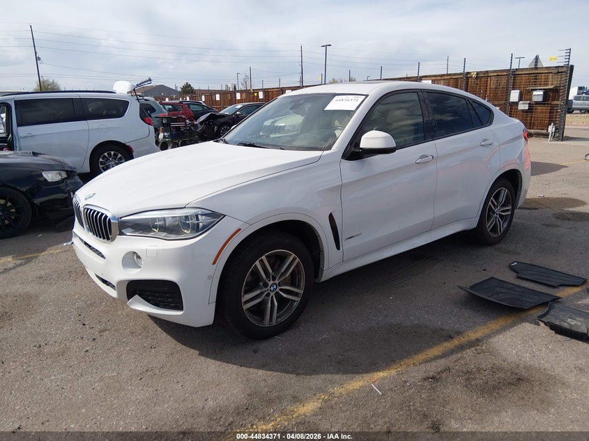 Vin: 5uxku6c5xf0f93996, lot: 45331668, bmw x6 20152