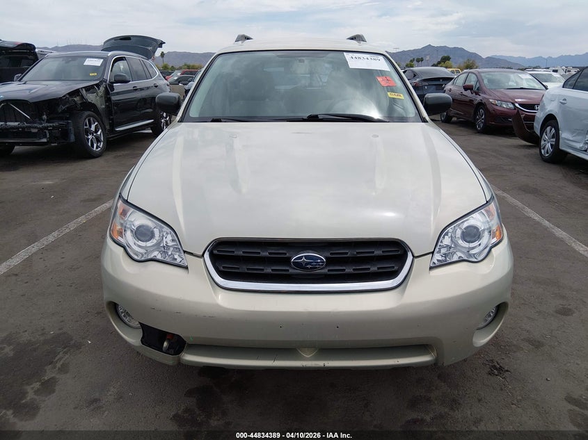 2006 Subaru Outback 2.5I VIN: 4S4BP61C167362365 Lot: 44834389
